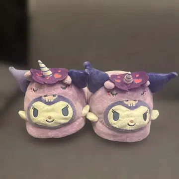 쿠로미 슈가후와 카루~세루 봉제 인형 슬리퍼