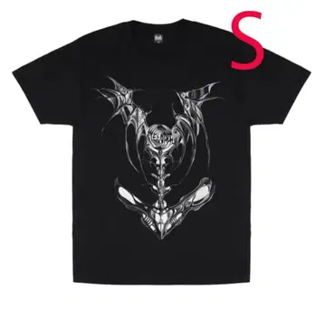 S 즉시 발송 EC Melodi EXOSKELETON TEE 블랙 티셔츠