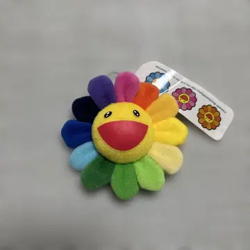 무라카미 다카시 플라워 꽃 키체인 카이카이키키 KAIKAIKIKI 브로치