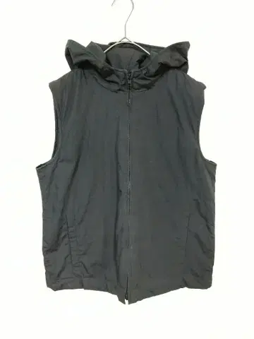 90년대 올드 갭 집업 베스트 남성용 S 블랙 컬러 한국제 후드 부착