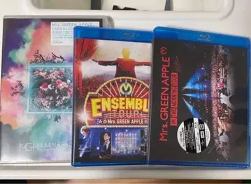 Mrs. GREEN APPLE Bluray 3장 세트