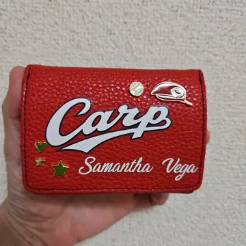 마감 세일, 가격 협의 OK 사만사 베가 & 히로시마 카프 콜라보 지갑