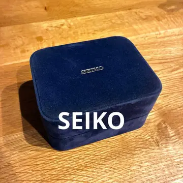 세이코 박스 상자 손목시계 보관함 자동 와인딩 고급 네이비 화이트