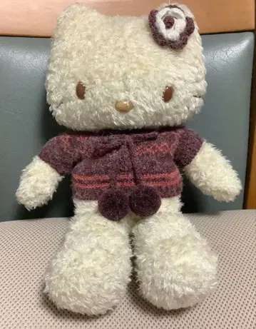 Hello Kitty 세피아 컬러 봉제 인형