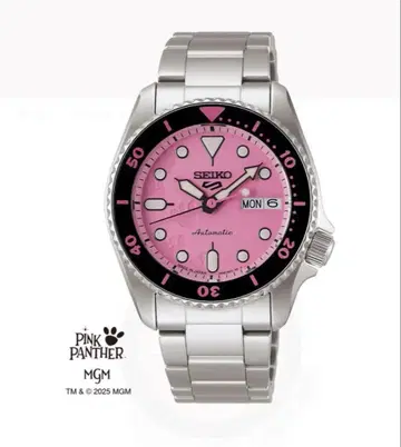 세이코 5 스포츠 SKX 시리즈 핑크 팬서 SBSA321