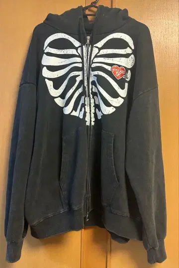 PULSEON TREASURE 집업 후디 BLACK M 사이즈