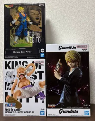 피규어 묶음 판매 루피 크라피카 베지트 3세트