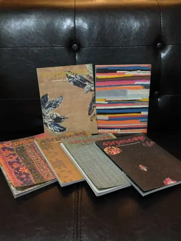 45rpm 수첩 (카탈로그 책자) 2002년~2003년 6책 세트