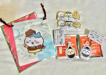 치이카와 마츠야 코코스 콜라보 토끼 하치와레 키링 복조리 묶음 판매