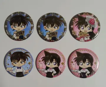 2025 명탐정 코난 호텔 뉴오타니 콜라보 캔뱃지 6종 세트