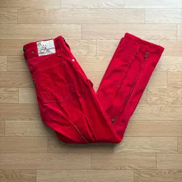 Evisu japan yamane corduroy red pants