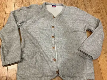 45rpm 그레이 버튼 가디건