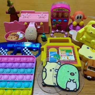 커비 리락쿠마 등 완구 세트 부우부 쿠션 포함