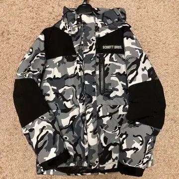 Schott 2TONE DOWN PARKA 카모플라쥬