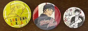 명탐정 코난 이상윤(아카이 슈이치) 캔뱃지 3종 세트