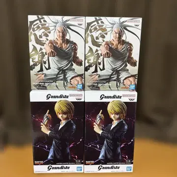 HUNTER x HUNTER 크라피카 네테로 피규어 4체 세트