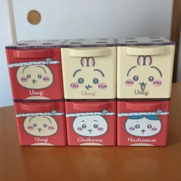 치이카와 큐 케이스 6개 토끼 다수