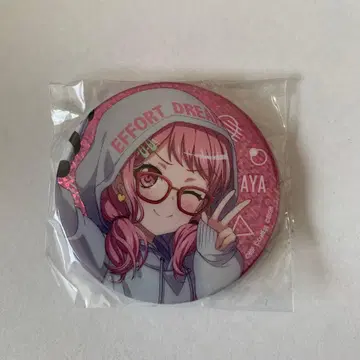 뱅드림 WEGO 콜라보 캐릭터 캔뱃지 마루야마 아야