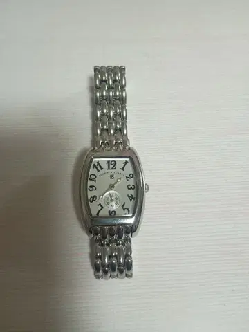 ROBERTA SCARPA 손목시계 실버 직사각형 정크제품