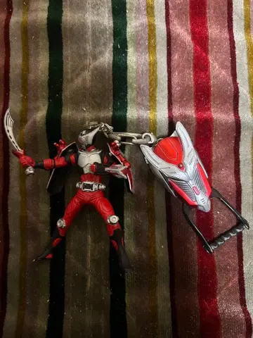 가면라이더 류우키 드래그 바이저 키링