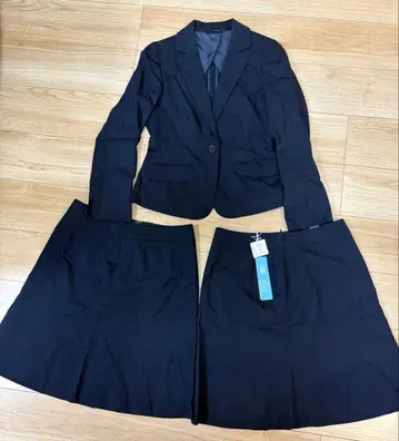 아오야마 양복 수트 3세트 [스커트 2벌] 자켓 11호 스커트 13호