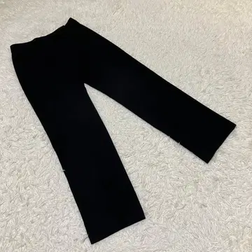 DKNY 디케이엔와이 여성용 슬랙스 팬츠 심플 블랙 사이즈 2