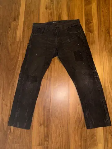 VANQUISH FRAGMENT 코듀로이 팬츠 블랙