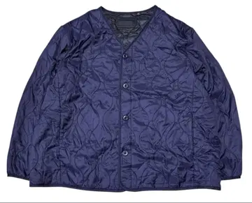 UNIQLO 유니클로 웜 패디드 밀리터리 자켓 네이비 4XL