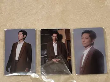 DEAN FUJIOKA -LuckyDraw2025- 트레이딩 카드 3종