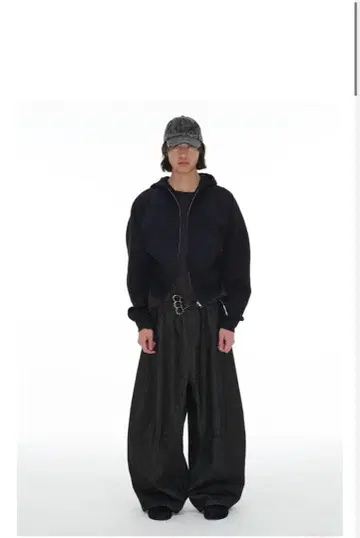 Jcaesar Studio 배기 데님 pushpush 리지드 데님