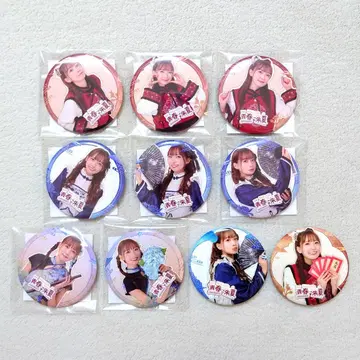 사이토 슈카 en 상하이 팬미팅 굿즈 캔뱃지 컴프 세트