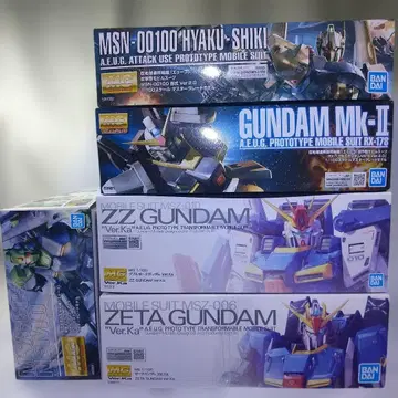 마스터 그레이드 기동전사 건담 프라모델 1/100 건담 팀 세트