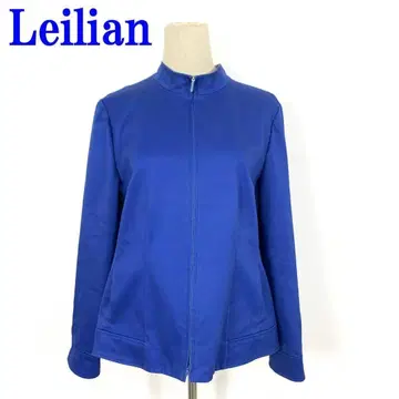 Leilian 레리안 자켓 블루 면 폴리에스테르 13 C2590