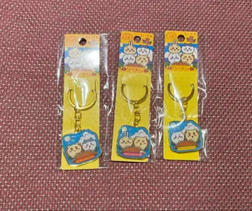 치이카와 (먼작귀) 지역 한정 키링 오키나와 시사 3종 세트