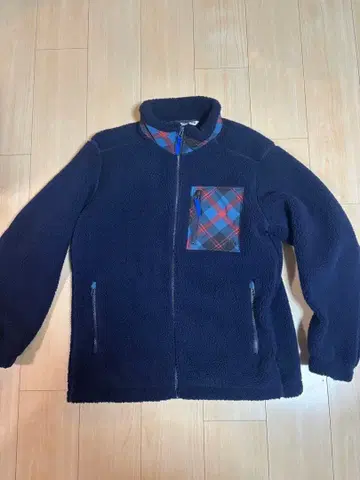 UNIQLO x JW ANDERSON 보아 플리스 네이비 L 남성용