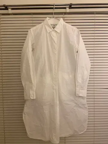 YAECA COMFORT SHIRT RELAX LONG - White