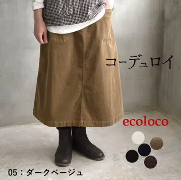 [ 에코로 ] 코듀로이 스커트/3L