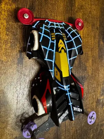 미니 사륜구동 비그 스파이더 플라스틱 바디 도색 완료