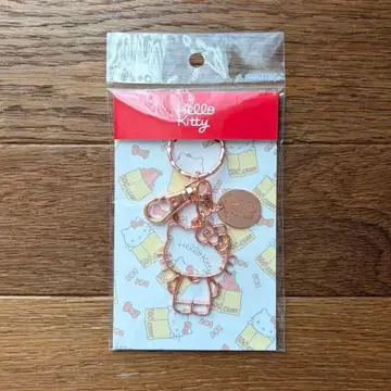 헬로키티전 Hello Kitty PG 핑크 골드 키링