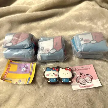 [ 미사용 새상품 ] 치이카와 x 산리오 캐릭터즈 세트 에코백 러버