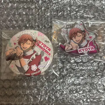 도원암귀 오이란자카 쿄야 저지 메이드 캔뱃지 아크릴 블록