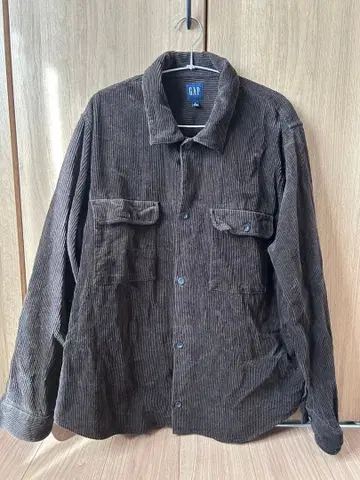 GAP 코듀로이 브라운 셔츠 L