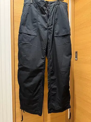 Ten-C cargo trousers/카고 팬츠/48/코튼/블랙