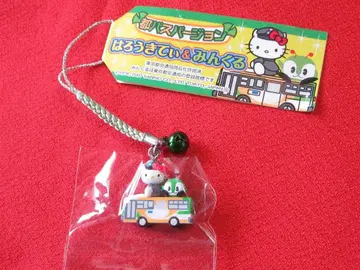 도쿄도 버스 버전 [하로키티 & 민쿠루] 매듭 스트랩 / 산리오 키티