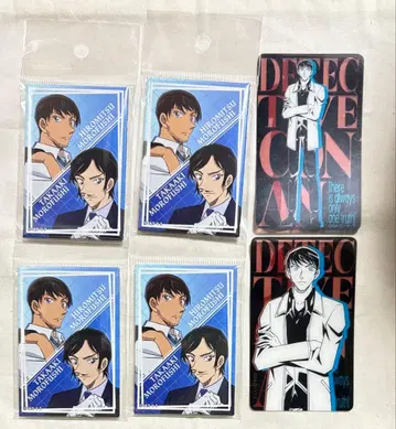 명탐정 코난 스퀘어 캔뱃지 모로후시 타카아키 모로후시 히로미츠