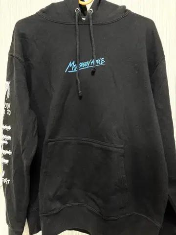 Mrs. GREEN APPLE 젠진미도와 프로테스트 후드티