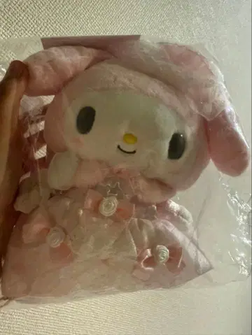 산리오 마이멜로디 봉제 인형풍 숄더백 (레이디 마이멜로디)