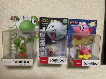 amiibo 요시 테레사 커비 세트 단품 판매도 가능