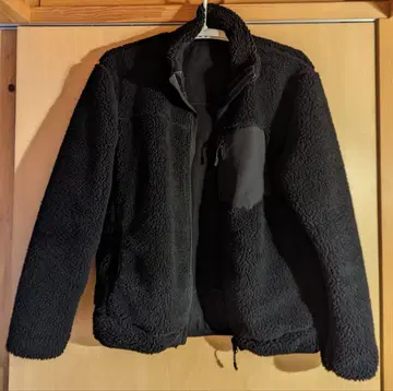 글로벌 워크 레트로 보아 ZIP 블루종 18aw