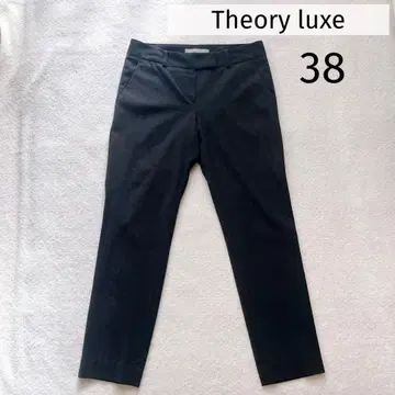 Theory luxe 다크 그레이 울 슬랙스 띠어리 럭스